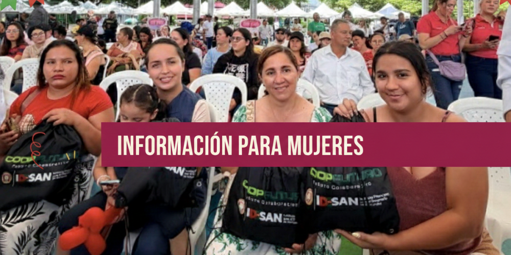 INFORMACION PARA MUJERES